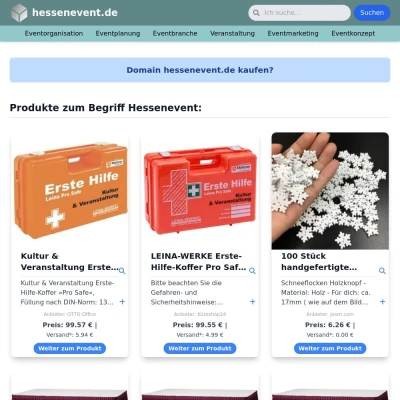 Screenshot hessenevent.de