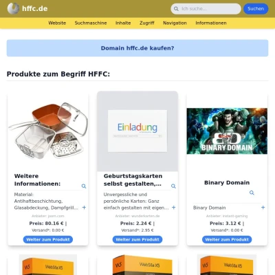 Screenshot hffc.de