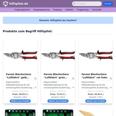 Screenshot hilfspilot.de