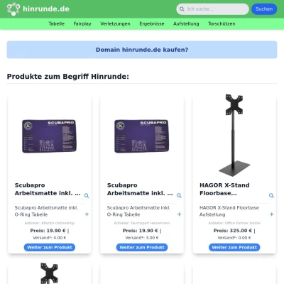 Screenshot hinrunde.de