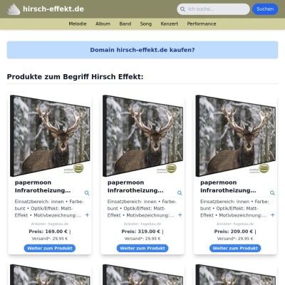 Screenshot hirsch-effekt.de