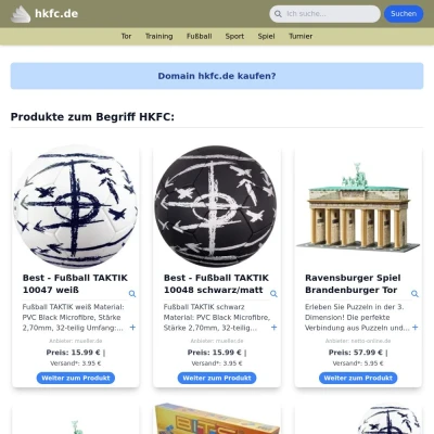 Screenshot hkfc.de