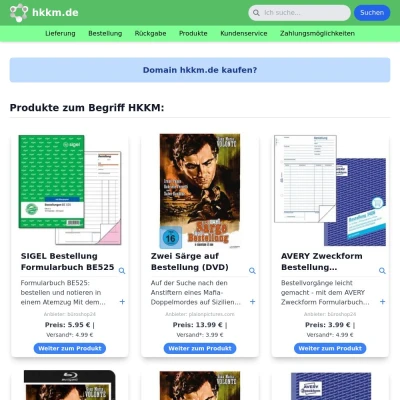 Screenshot hkkm.de