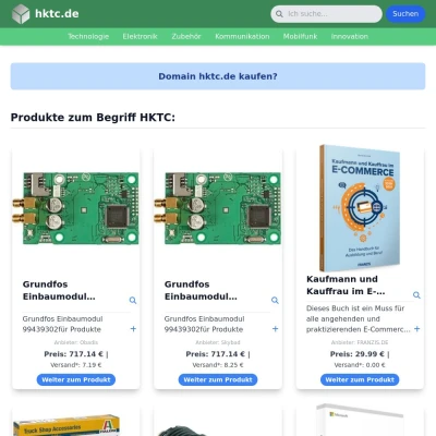 Screenshot hktc.de
