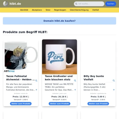 Screenshot hlbt.de