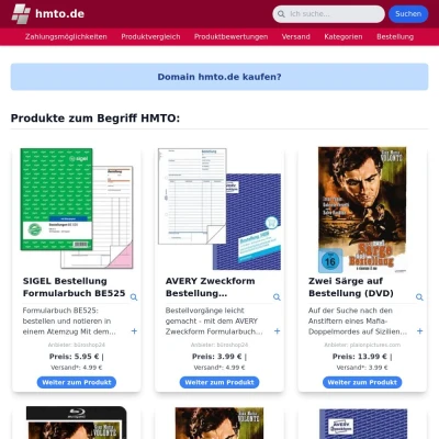 Screenshot hmto.de