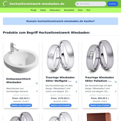 Screenshot hochzeitsnetzwerk-wiesbaden.de