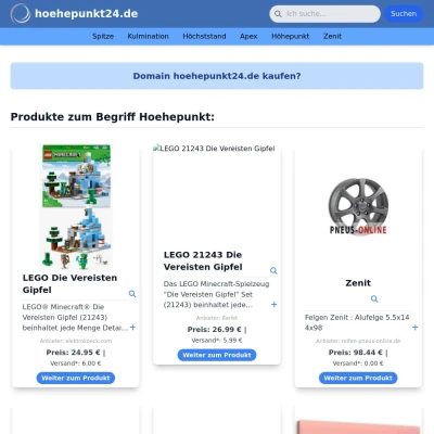 Screenshot hoehepunkt24.de