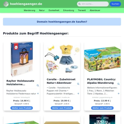 Screenshot hoehlengaenger.de