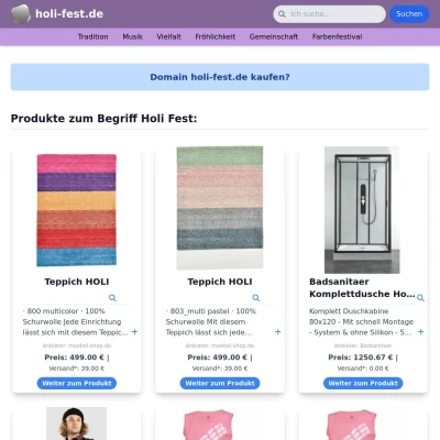 Screenshot holi-fest.de