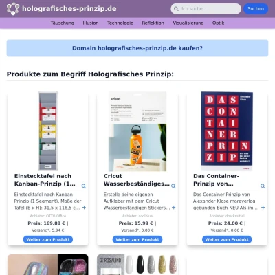 Screenshot holografisches-prinzip.de