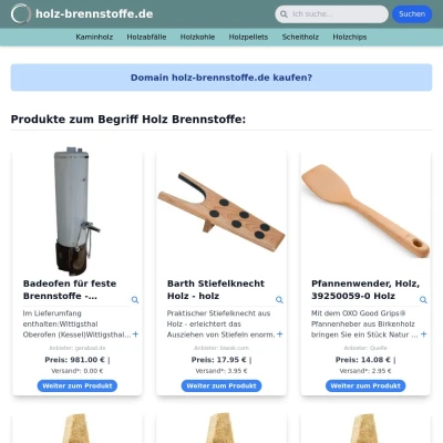 Screenshot holz-brennstoffe.de