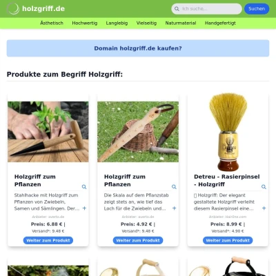 Screenshot holzgriff.de