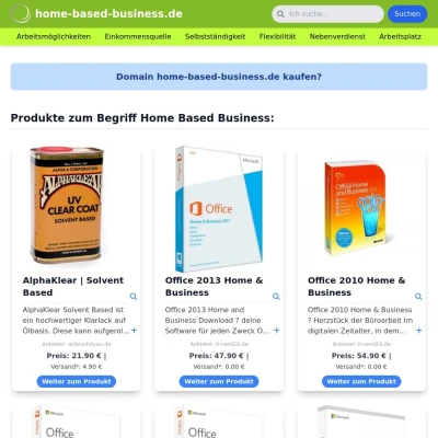 Screenshot home-based-business.de