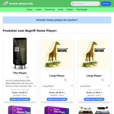 Screenshot home-player.de