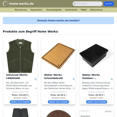 Screenshot home-works.de