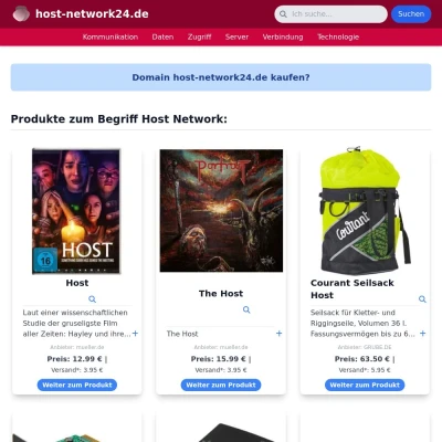 Screenshot host-network24.de