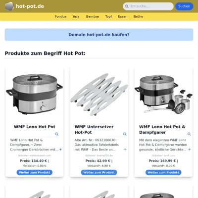 Screenshot hot-pot.de