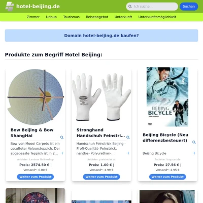 Screenshot hotel-beijing.de