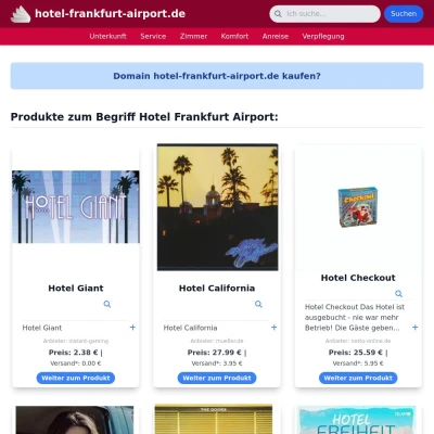 Screenshot hotel-frankfurt-airport.de