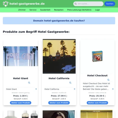 Screenshot hotel-gastgewerbe.de