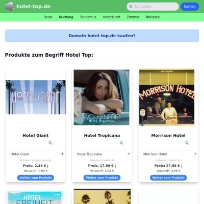 Screenshot hotel-top.de