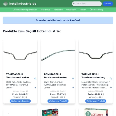 Screenshot hotelindustrie.de