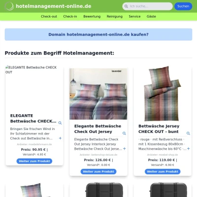 Screenshot hotelmanagement-online.de