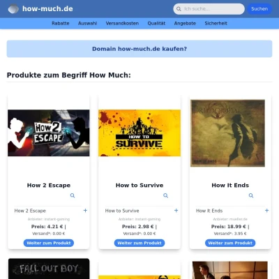 Screenshot how-much.de