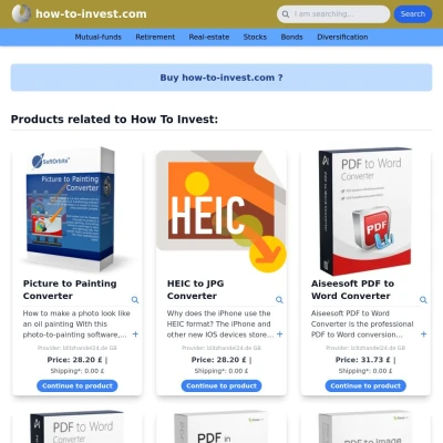 Screenshot how-to-invest.com