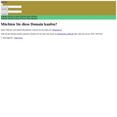 Screenshot hpkf.de