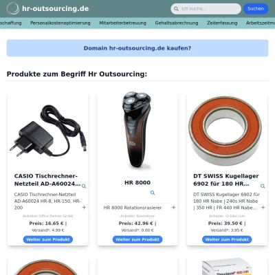 Screenshot hr-outsourcing.de