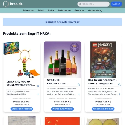 Screenshot hrca.de