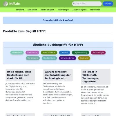 Screenshot htff.de