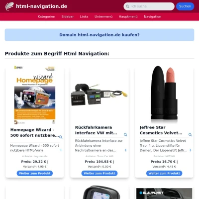 Screenshot html-navigation.de