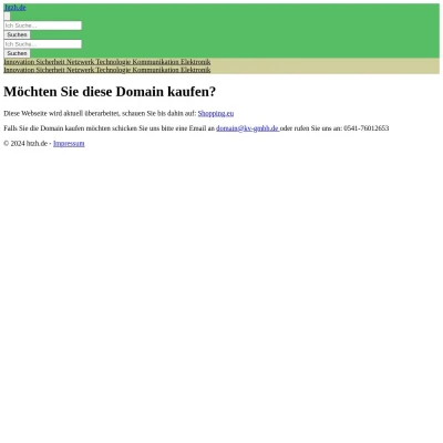 Screenshot htzh.de