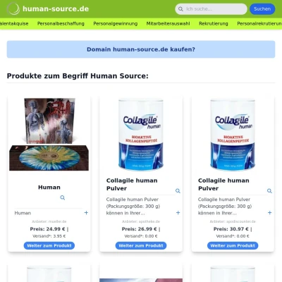 Screenshot human-source.de