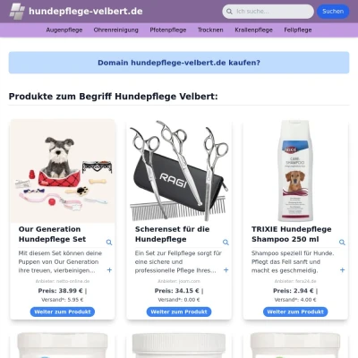 Screenshot hundepflege-velbert.de