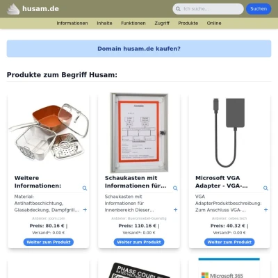 Screenshot husam.de