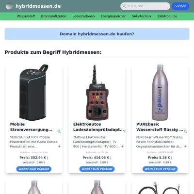 Screenshot hybridmessen.de