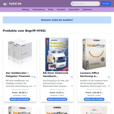 Screenshot hykd.de