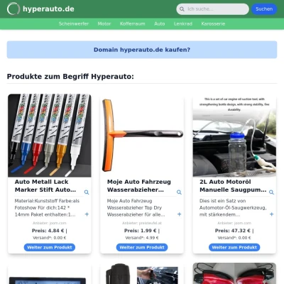 Screenshot hyperauto.de