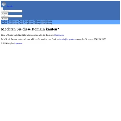 Screenshot iacq.de