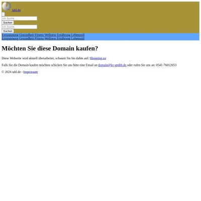 Screenshot iahl.de