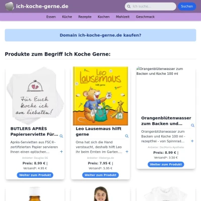 Screenshot ich-koche-gerne.de