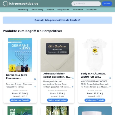 Screenshot ich-perspektive.de