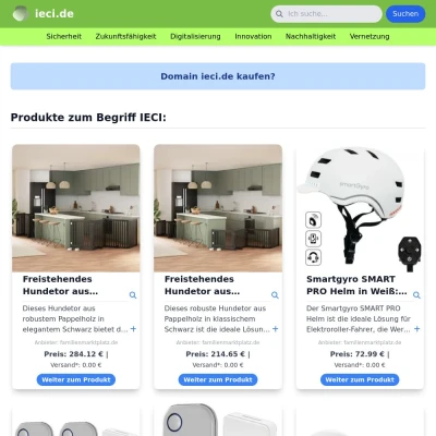 Screenshot ieci.de