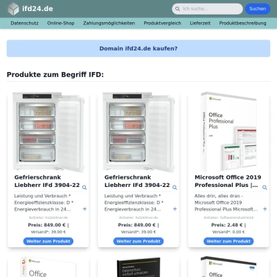 Screenshot ifd24.de