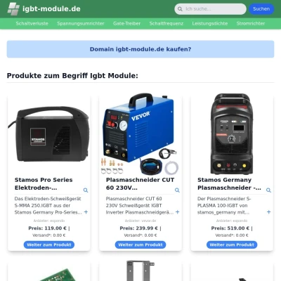 Screenshot igbt-module.de