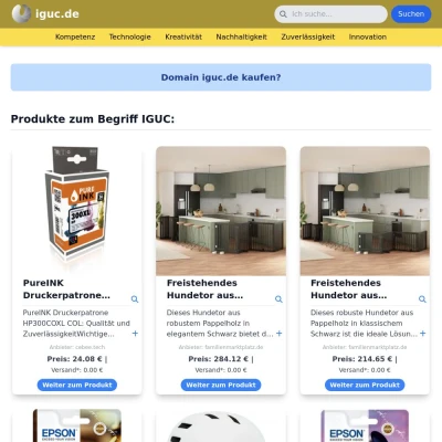 Screenshot iguc.de